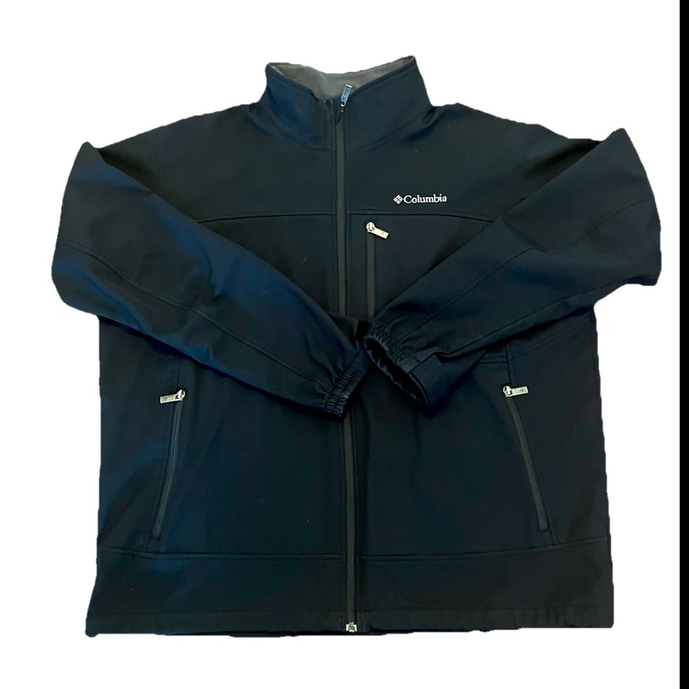 Columbia Ascender Softshell Jacket 4 Men, Zip Pocket Water & Wind Proof X-Large